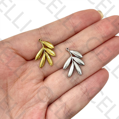 Medalha de Aço - folhas