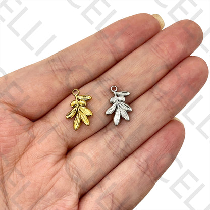 Medalha de Aço - folhas