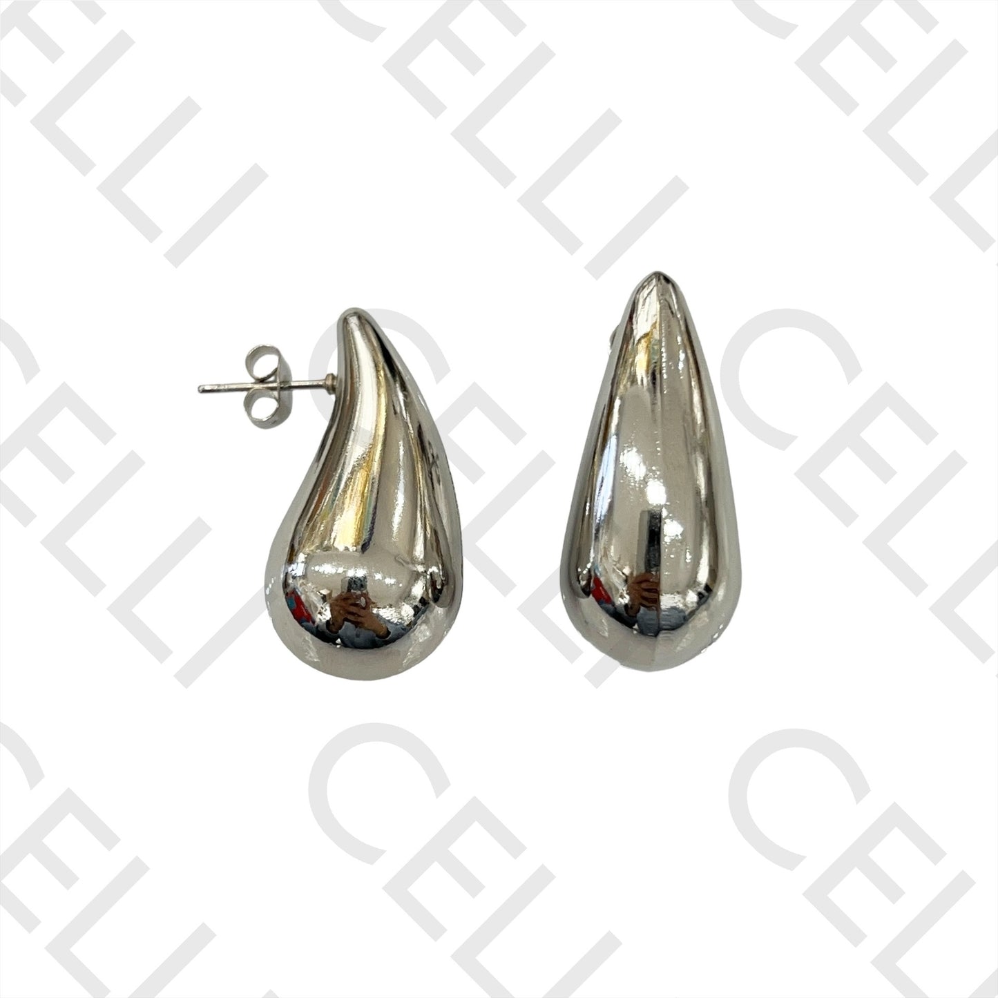 Brinco de Aço - Gota (estreita)