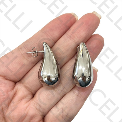 Brinco de Aço - Gota (estreita)