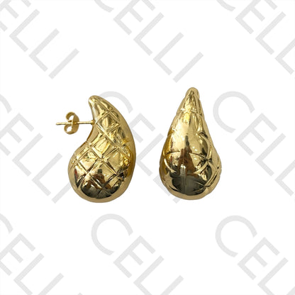 Brinco de Aço - Gota xadrez