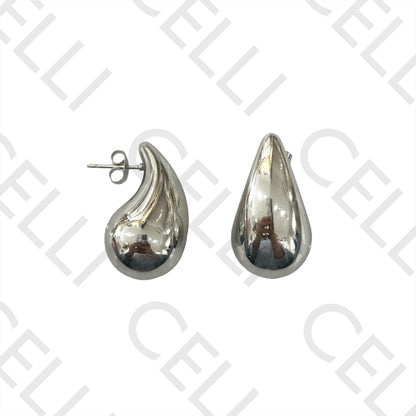 Brinco de Aço - Gota lisa