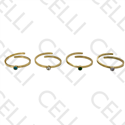 Steel Ring - Thin with Brilliant Finish