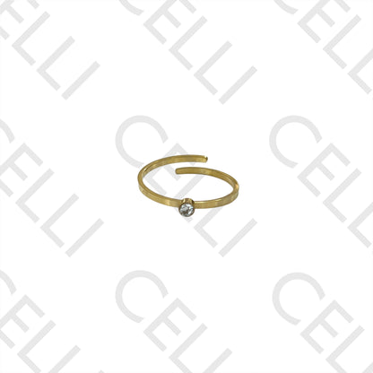 Steel Ring - Thin with Brilliant Finish