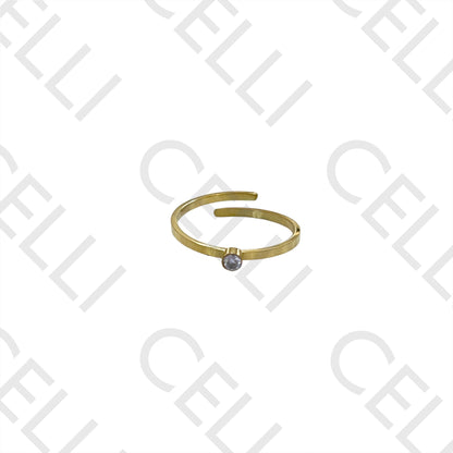 Steel Ring - Thin with Brilliant Finish