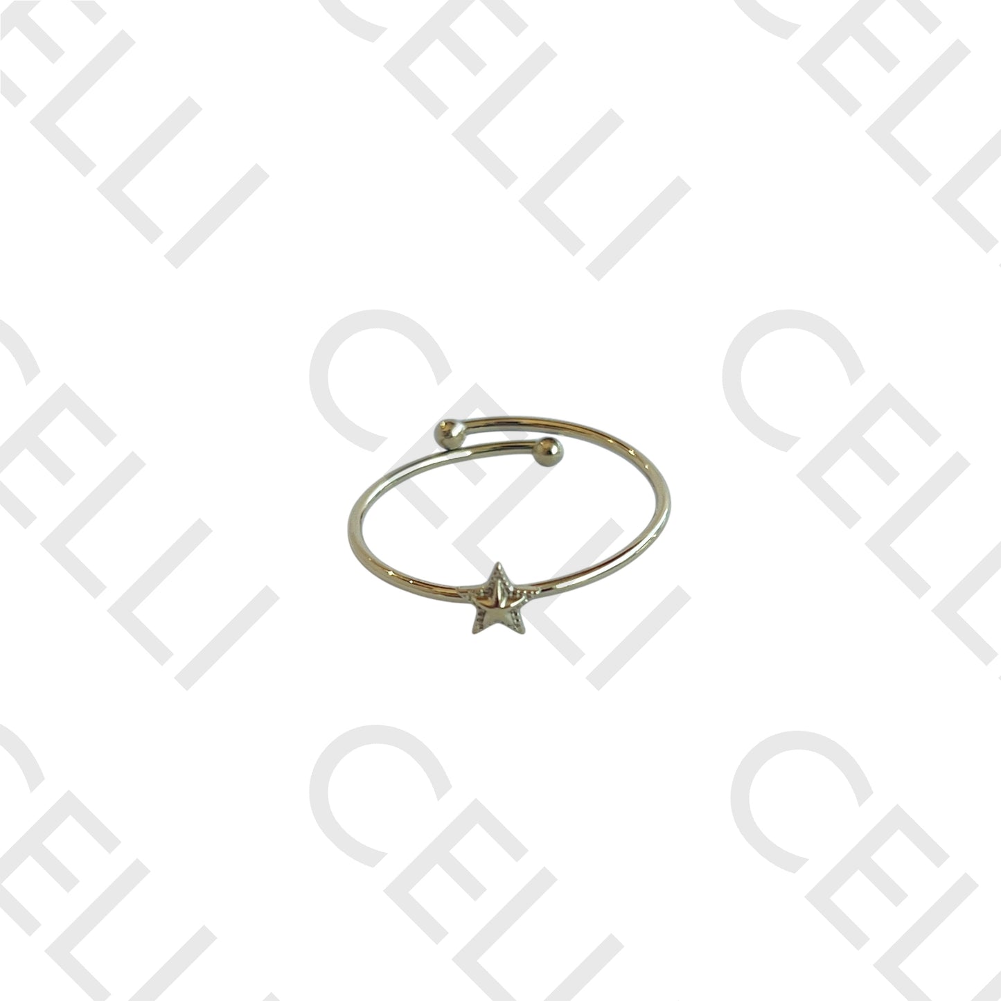 Steel Ring - Mini Star