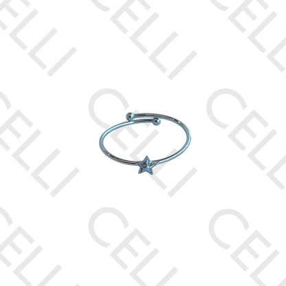 Steel Ring - Mini Star