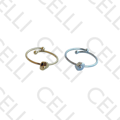 Steel Ring - Irregular Shape