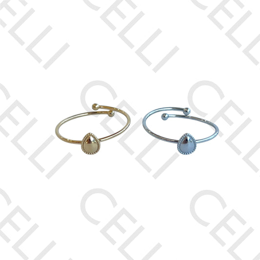 Anel de Aço - mini gota