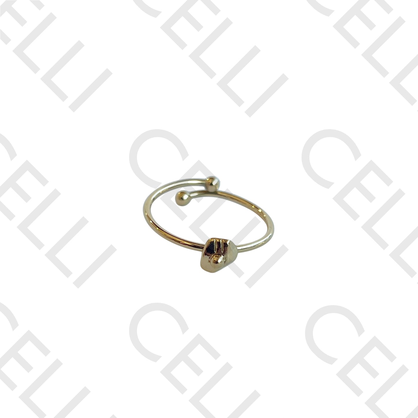 Steel Ring - Irregular Shape