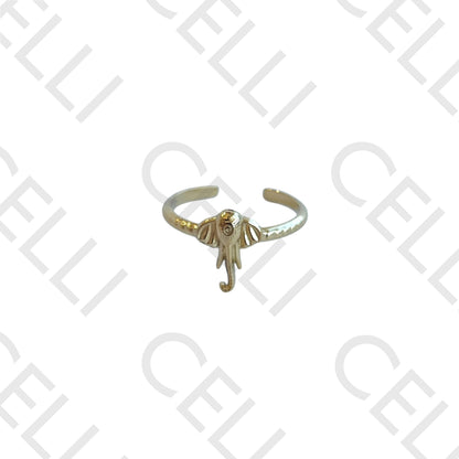 Steel Ring - Elephant