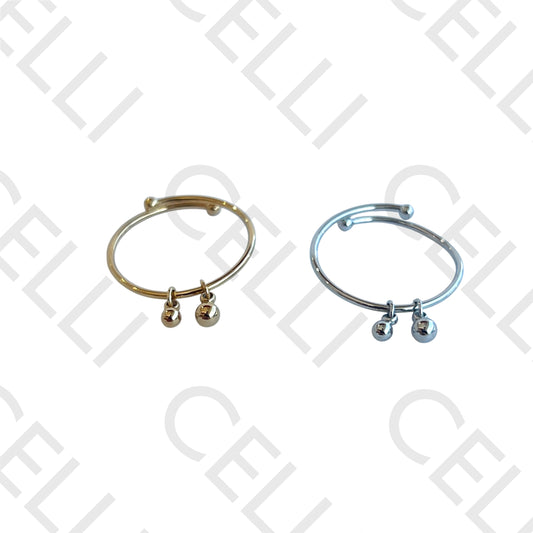 Anel de Aço - bolas penduradas