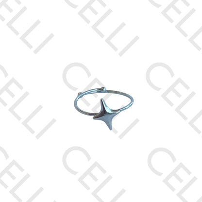 Steel Ring - star
