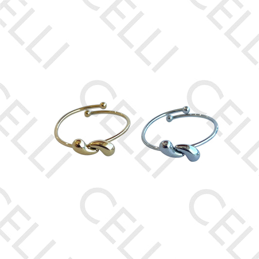 Anel de Aço - duas gotas