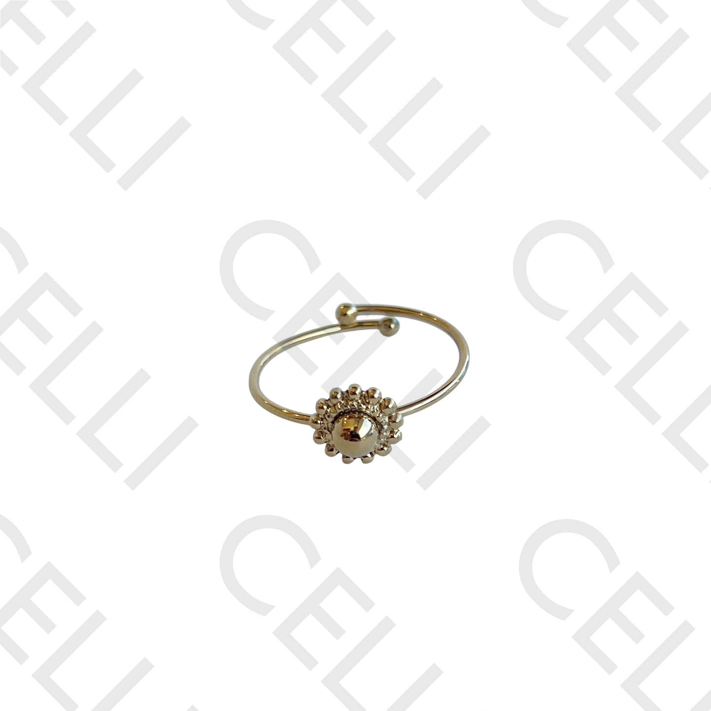 Steel Ring - Mini Sun