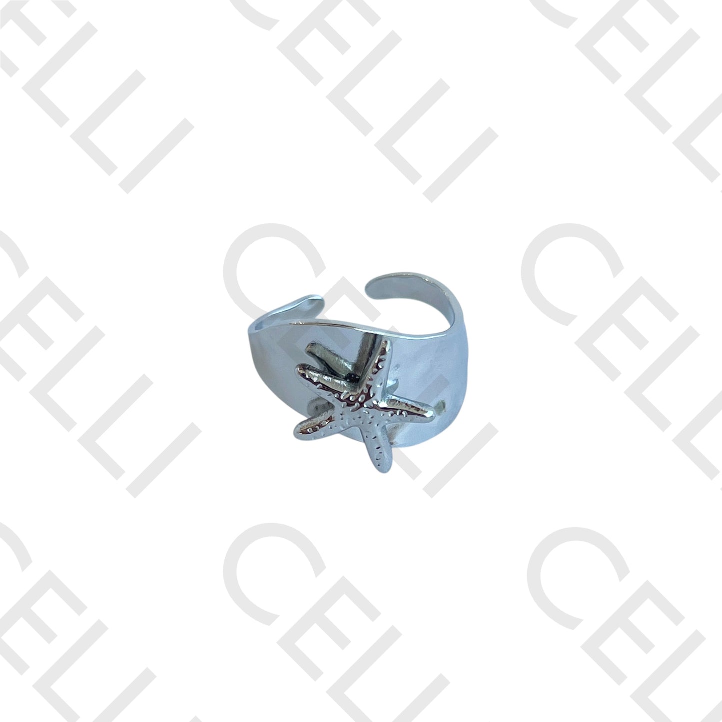 Steel Ring - Starfish