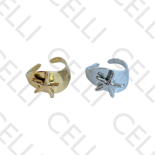 Anel de Aço - estrela do mar