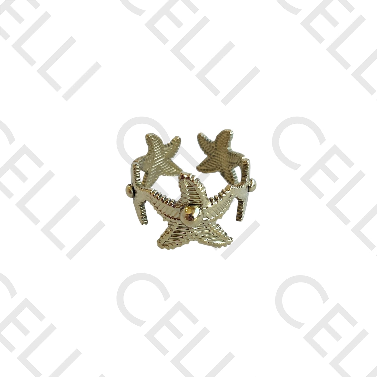 Anel de Aço - estrelas do mar