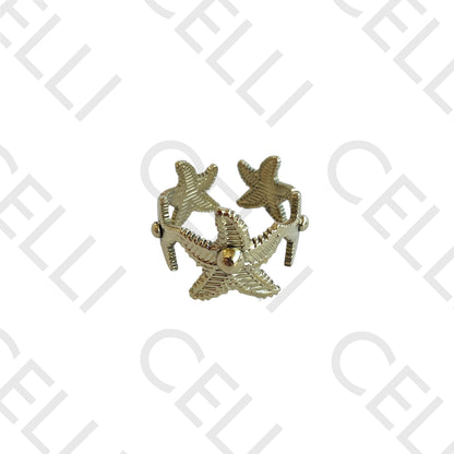 Anel de Aço - estrelas do mar