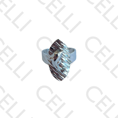 Steel Ring - Dolphin