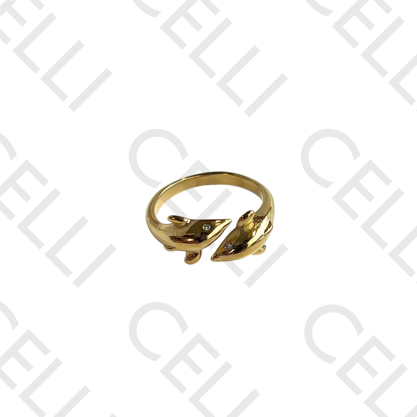 Steel Ring - Dolphin