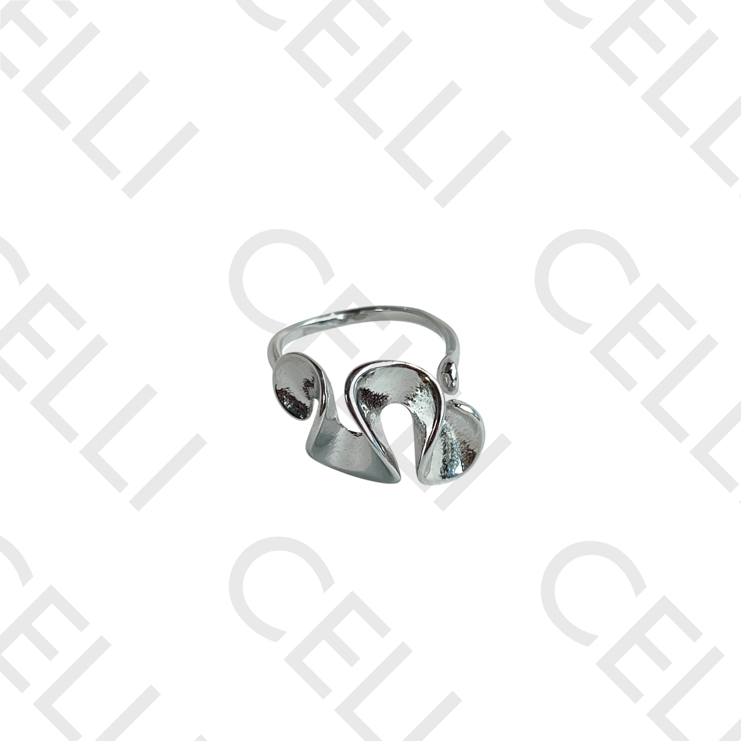 Anel de Aço - ondulado