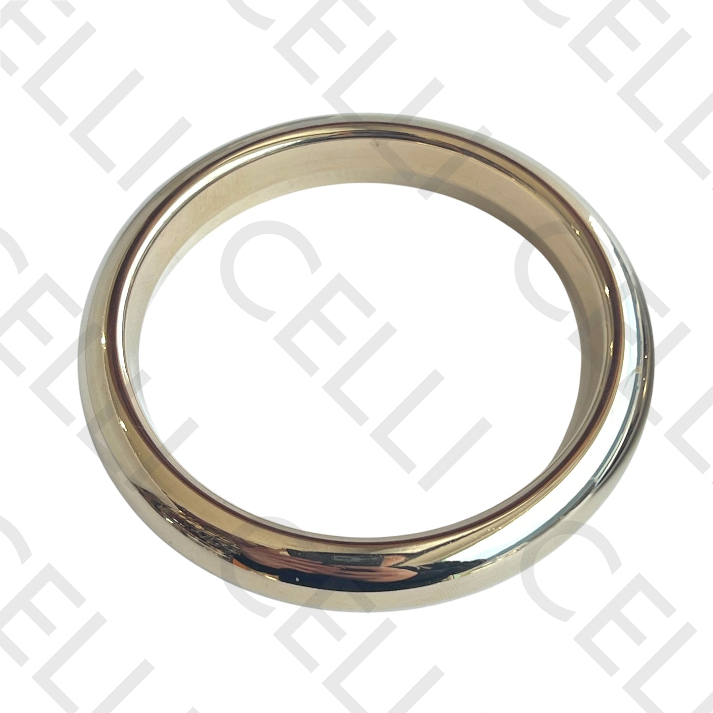 Steel Bracelet - smooth one size (thick 12mm)