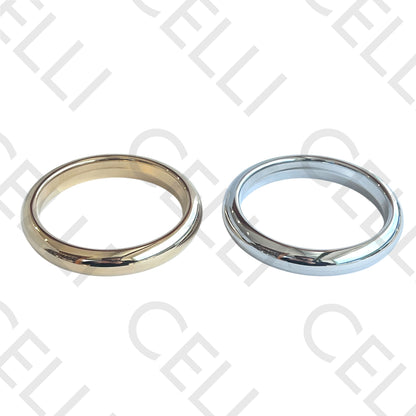 Steel Bracelet - smooth one size (thick 12mm)