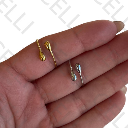 Anel de Aço - duas gotas