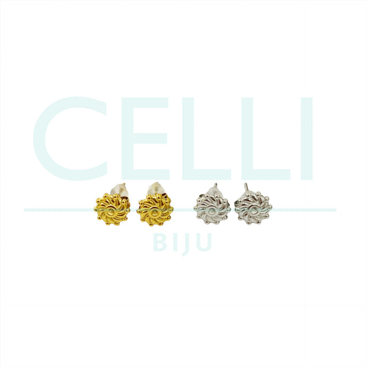 Brinco de Aço com medalhinha mini