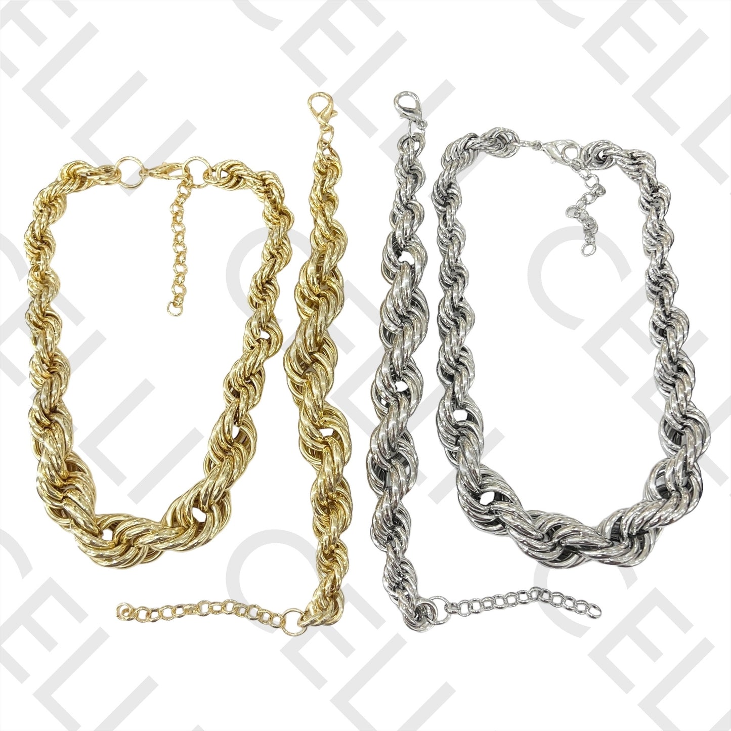 Fashion Necklace/Bracelet - Twisted