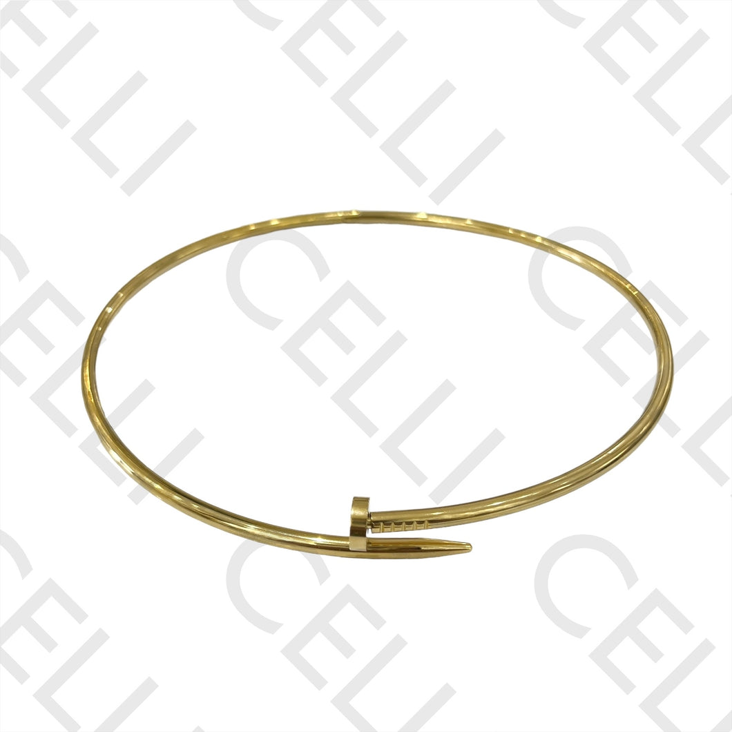 Colar de Aço - prego (Choker)