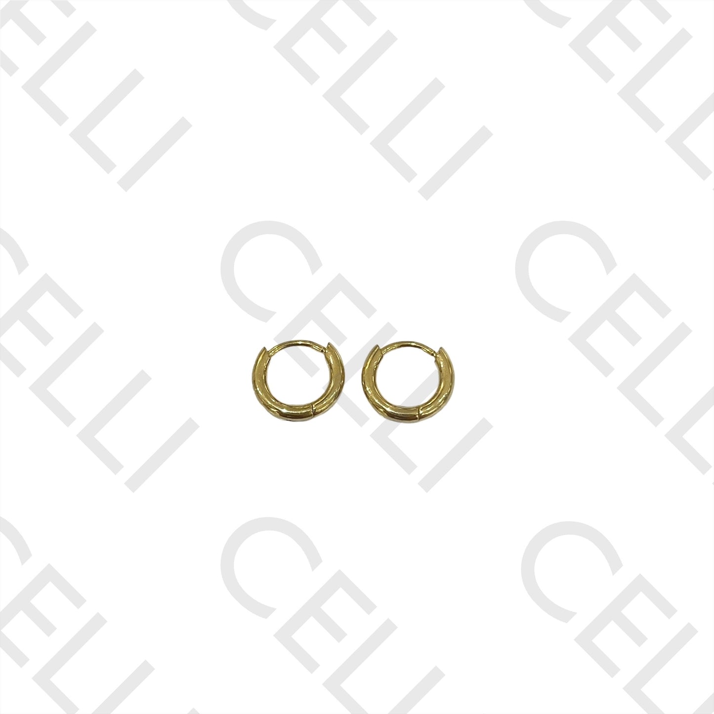 Brinco de Aço - argola básica mini