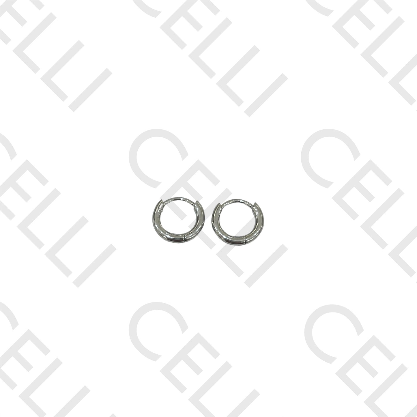 Brinco de Aço - argola básica mini