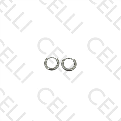 Brinco de Aço - argola básica mini