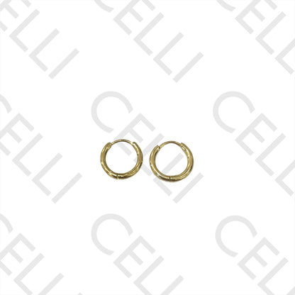 Brinco de Aço - argola básica mini