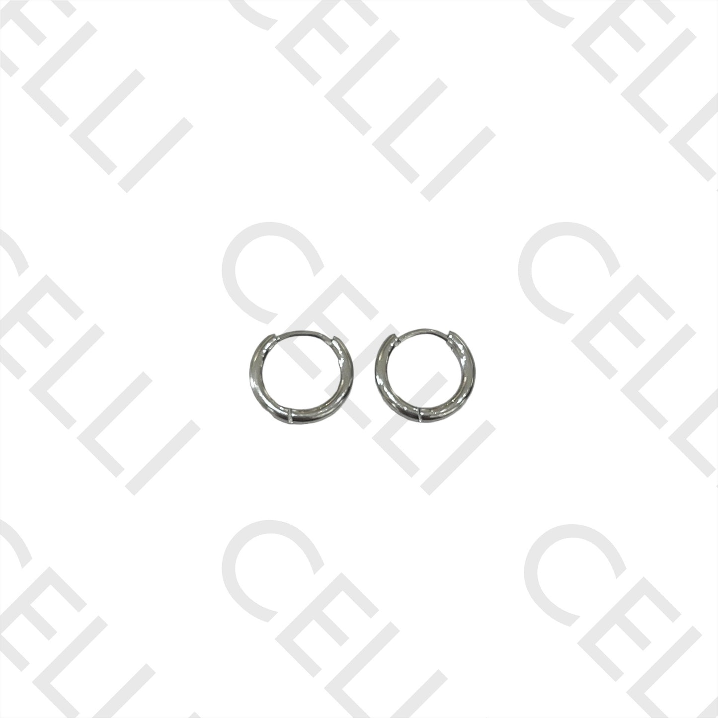 Brinco de Aço - argola básica mini