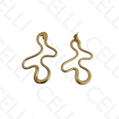 Steel necklace - large fish pendant