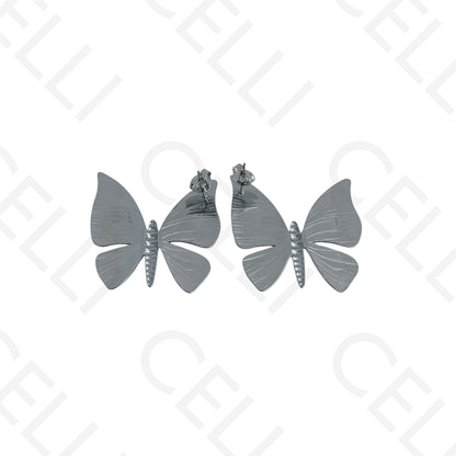Brinco de aço - borboleta