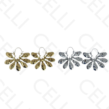 Steel necklace - large fish pendant