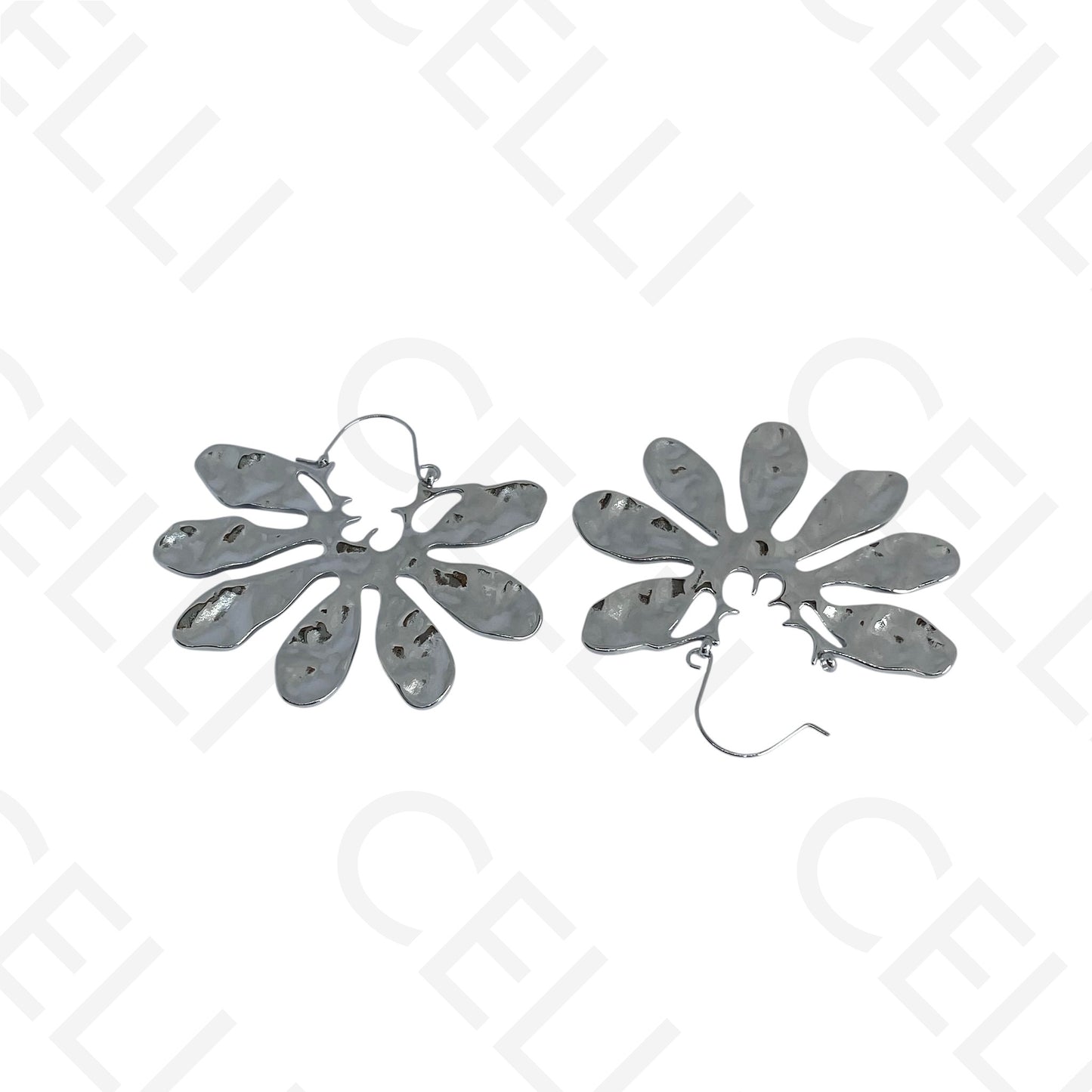 Steel necklace - large fish pendant