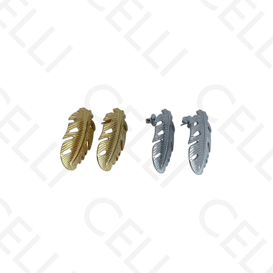 Brinco de aço - pena