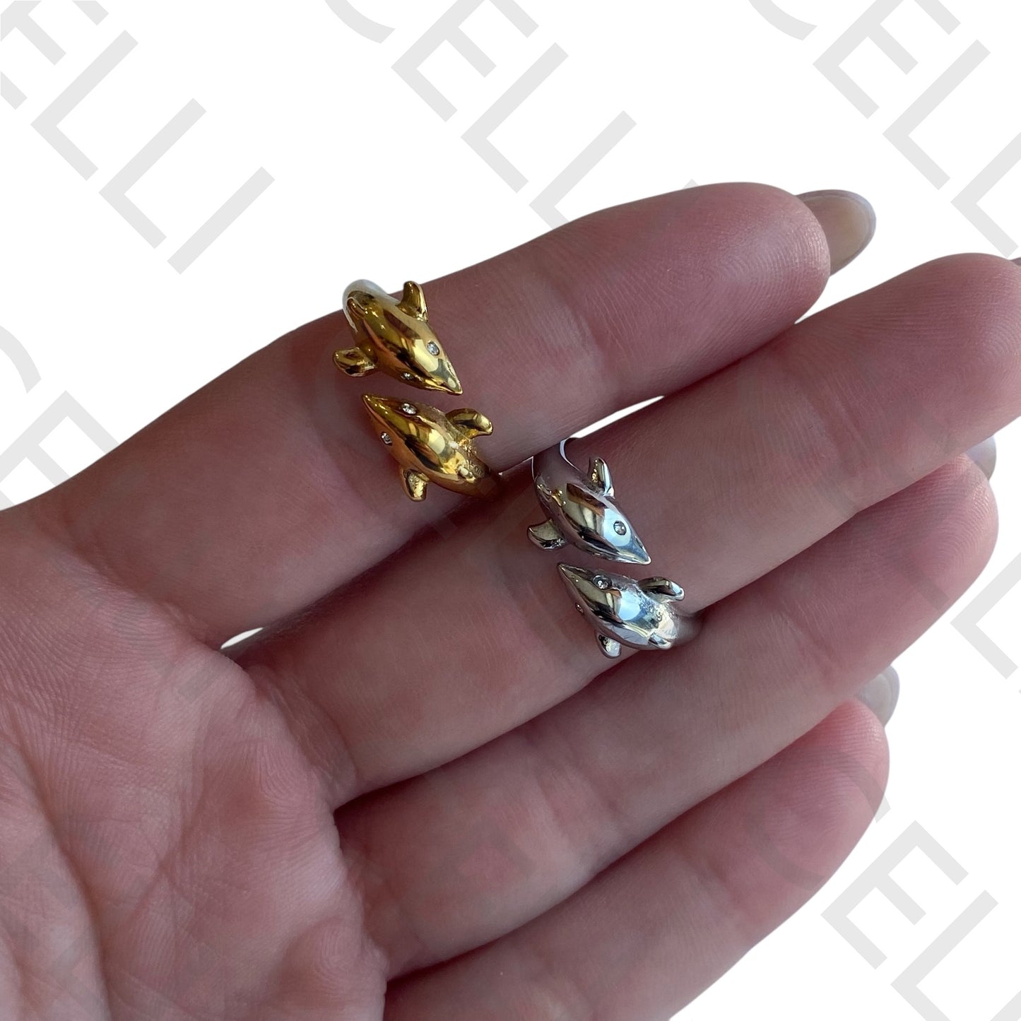 Steel Ring - Dolphin