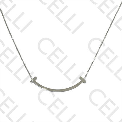 Steel Necklace - smile