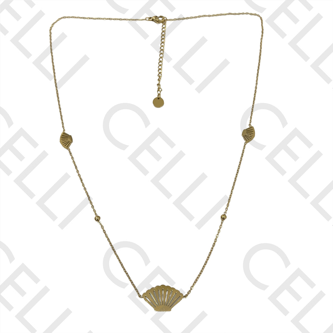 Collar de acero - conchas