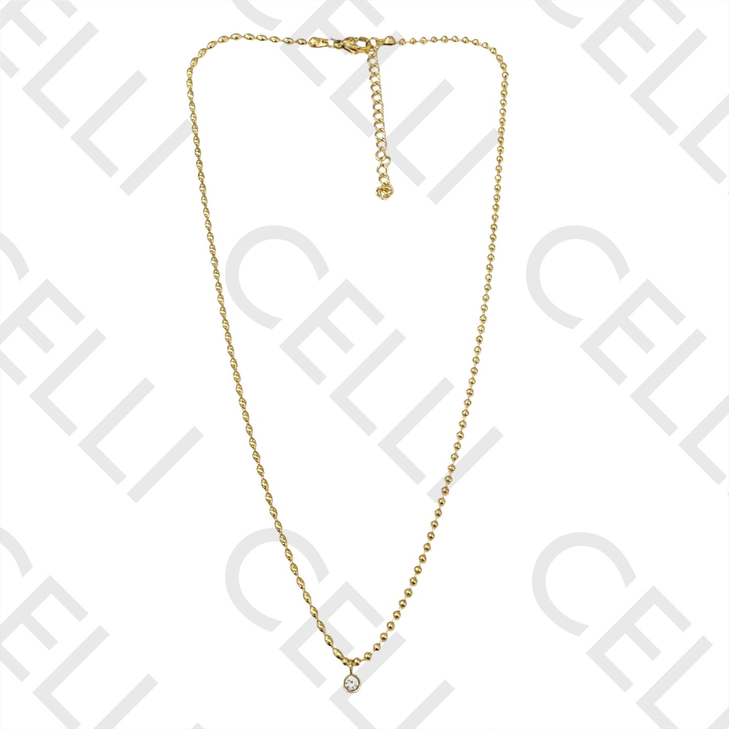 Colar de Aço - ponto de luz