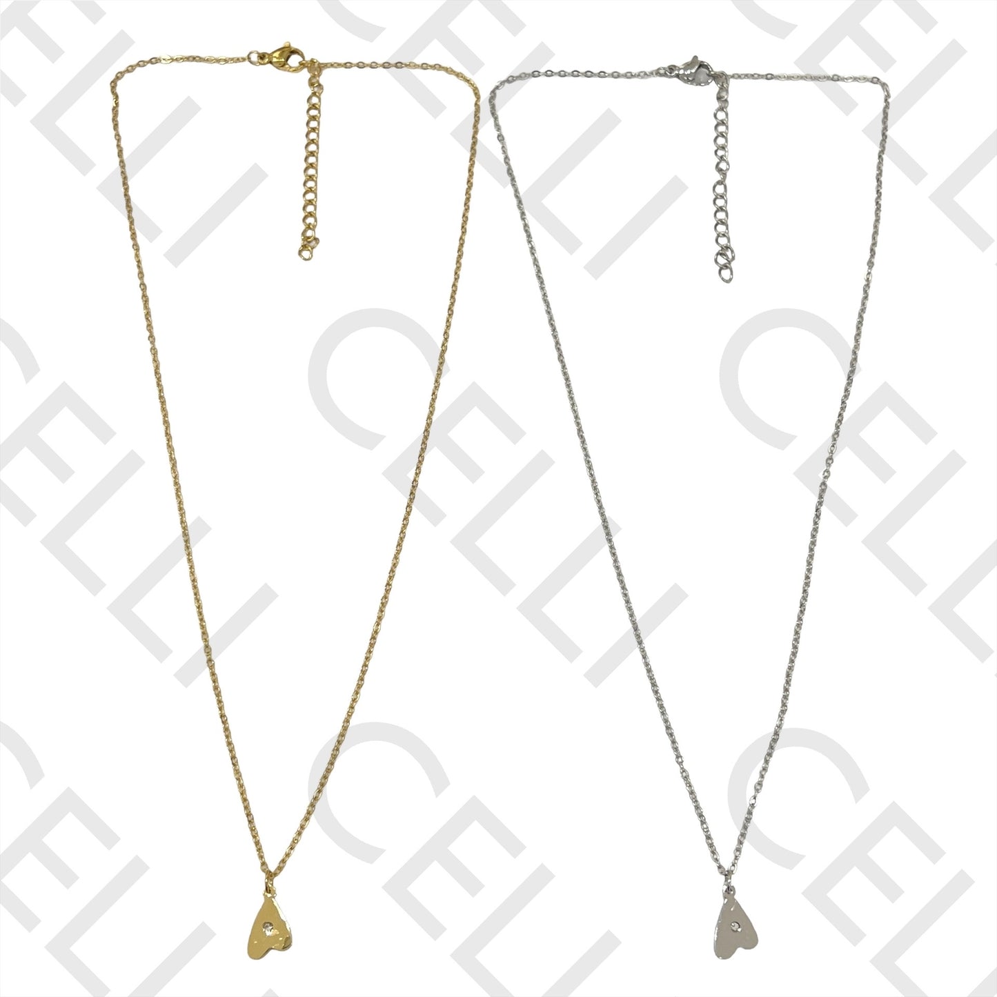 Steel Necklace - Heart