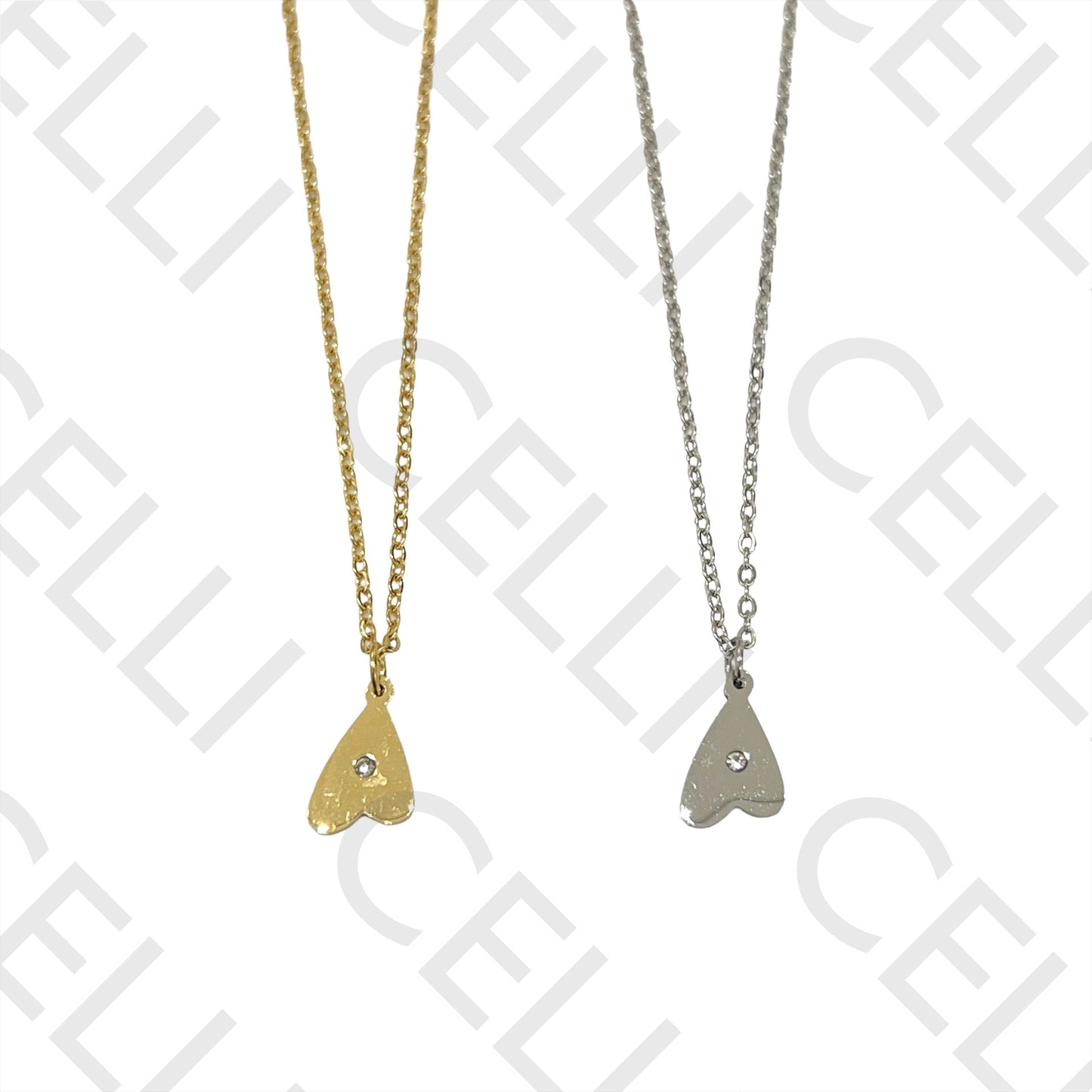 Steel Necklace - Heart