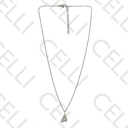 Steel Necklace - Heart