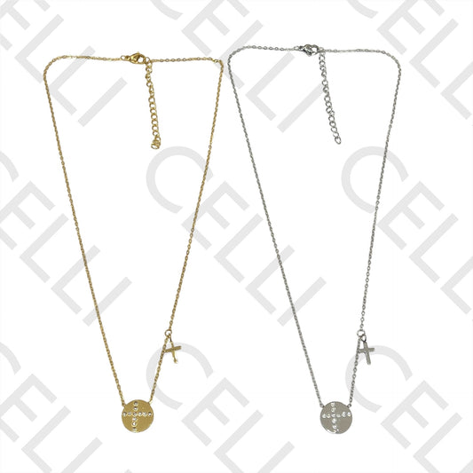 Colar de Aço - cruz